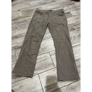 Mavi Khaki Jeans Matt Style Relaxed Straight Leg Pockets Mens Jeans Size 36x30